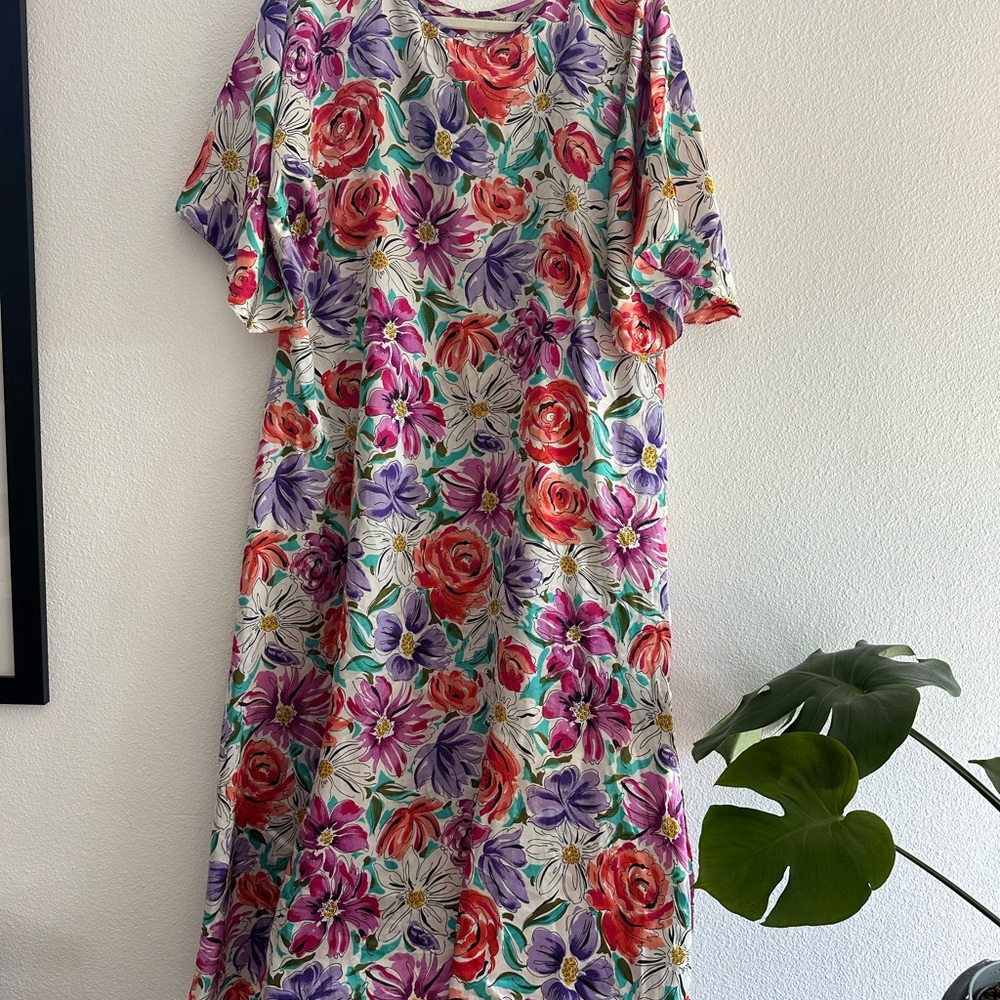 Floral Print Women's Dress